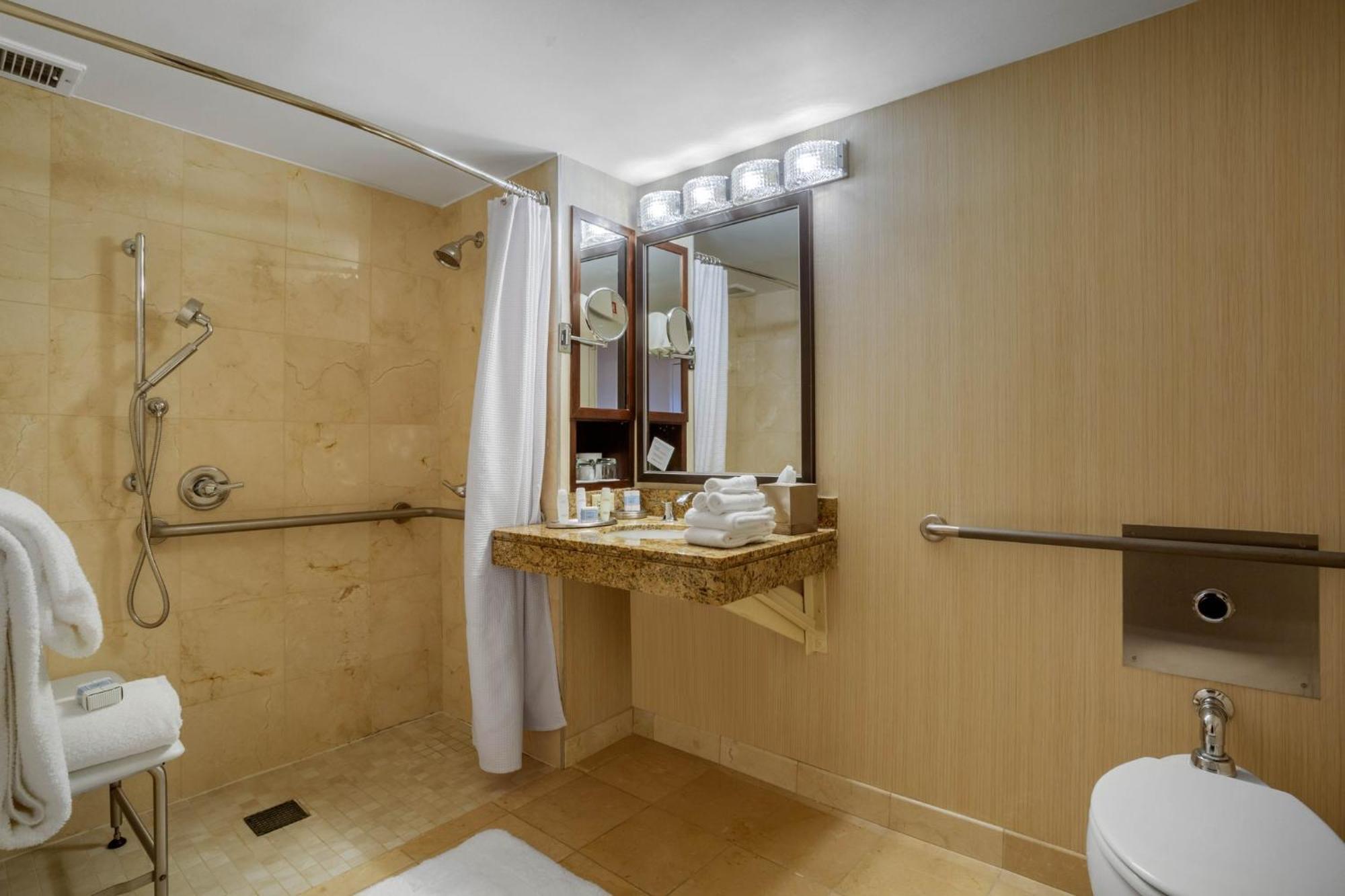 Accessible Deluxe Room Roll Shower 1 Queen Bed,1218846265:JPEG