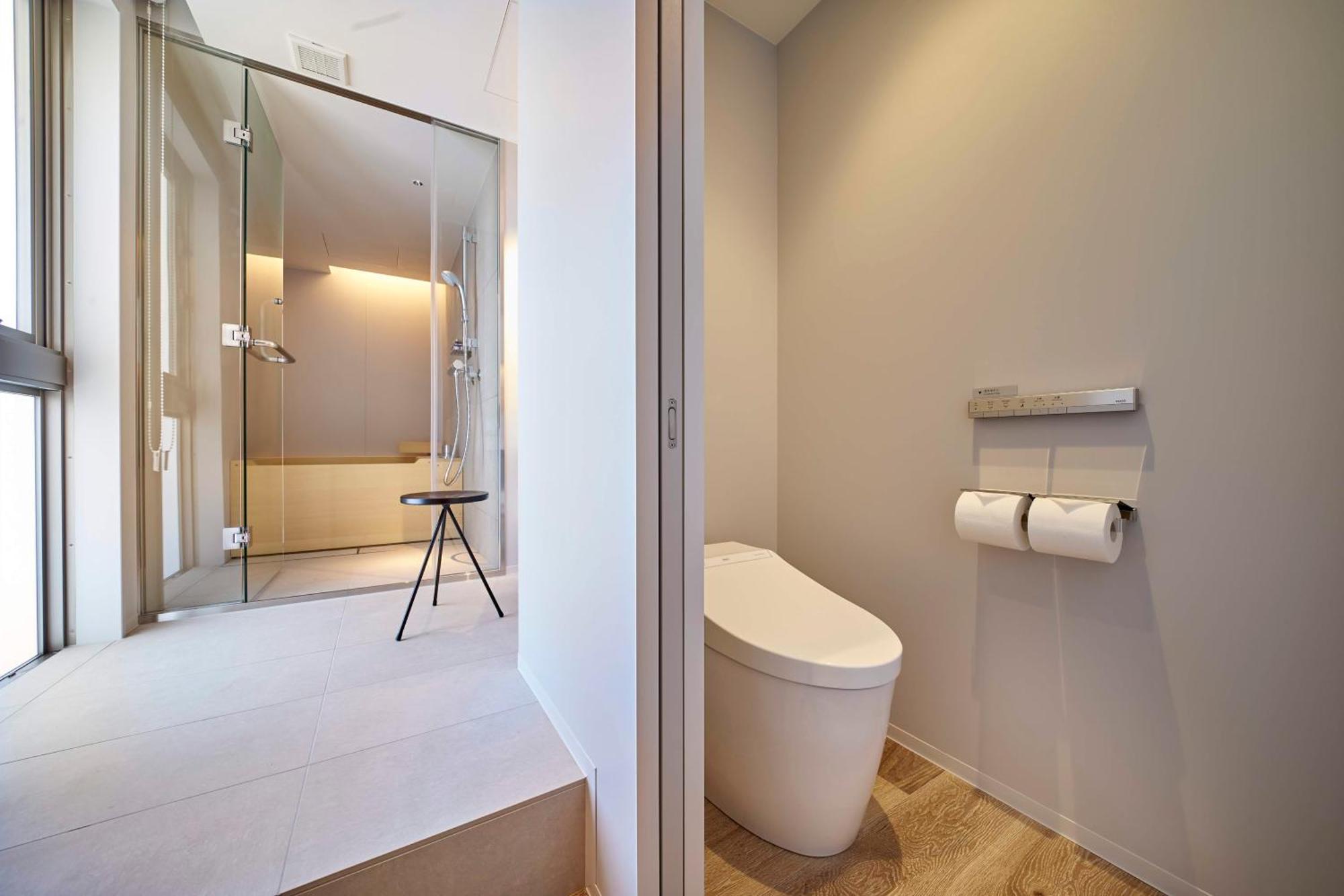 Chambre Lits Jumeaux Premier avec Baignoire Hinoki