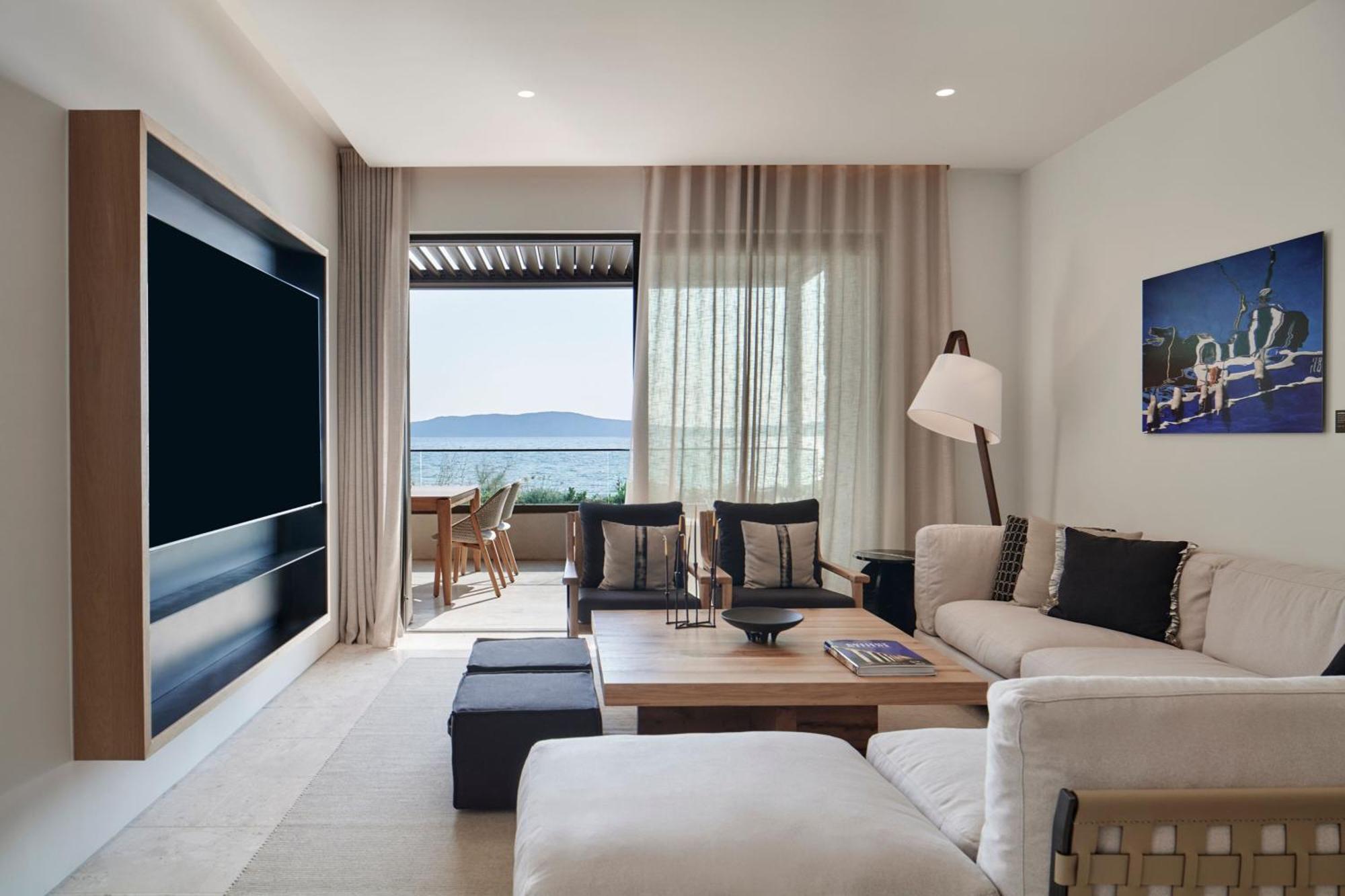 Suite 1 Chambre avec 1 Lit King Size Infinity Escape Agora - Vue sur Mer - Côté Baie