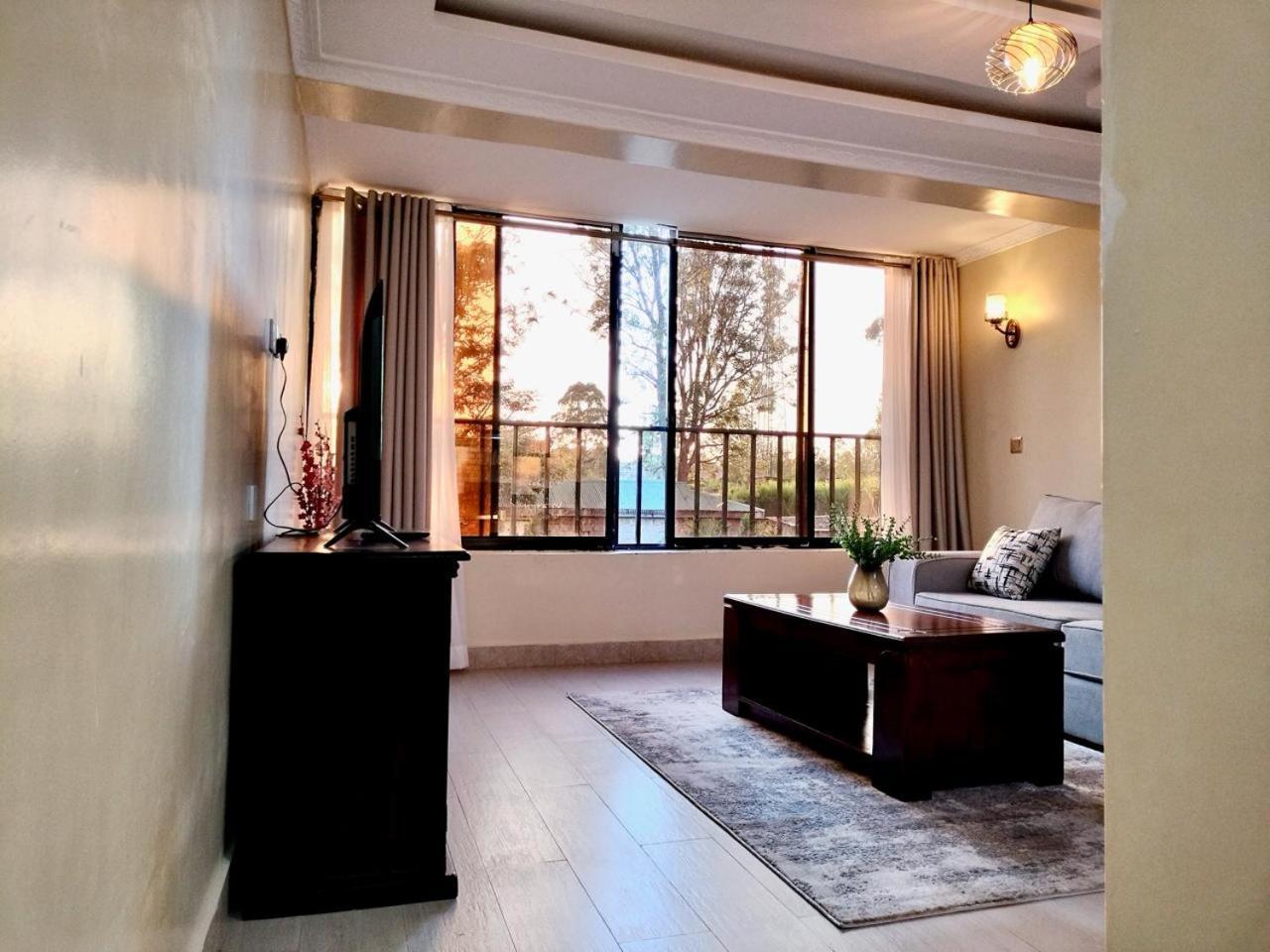Apartment mit 1 Schlafzimmer und Blick auf den Park