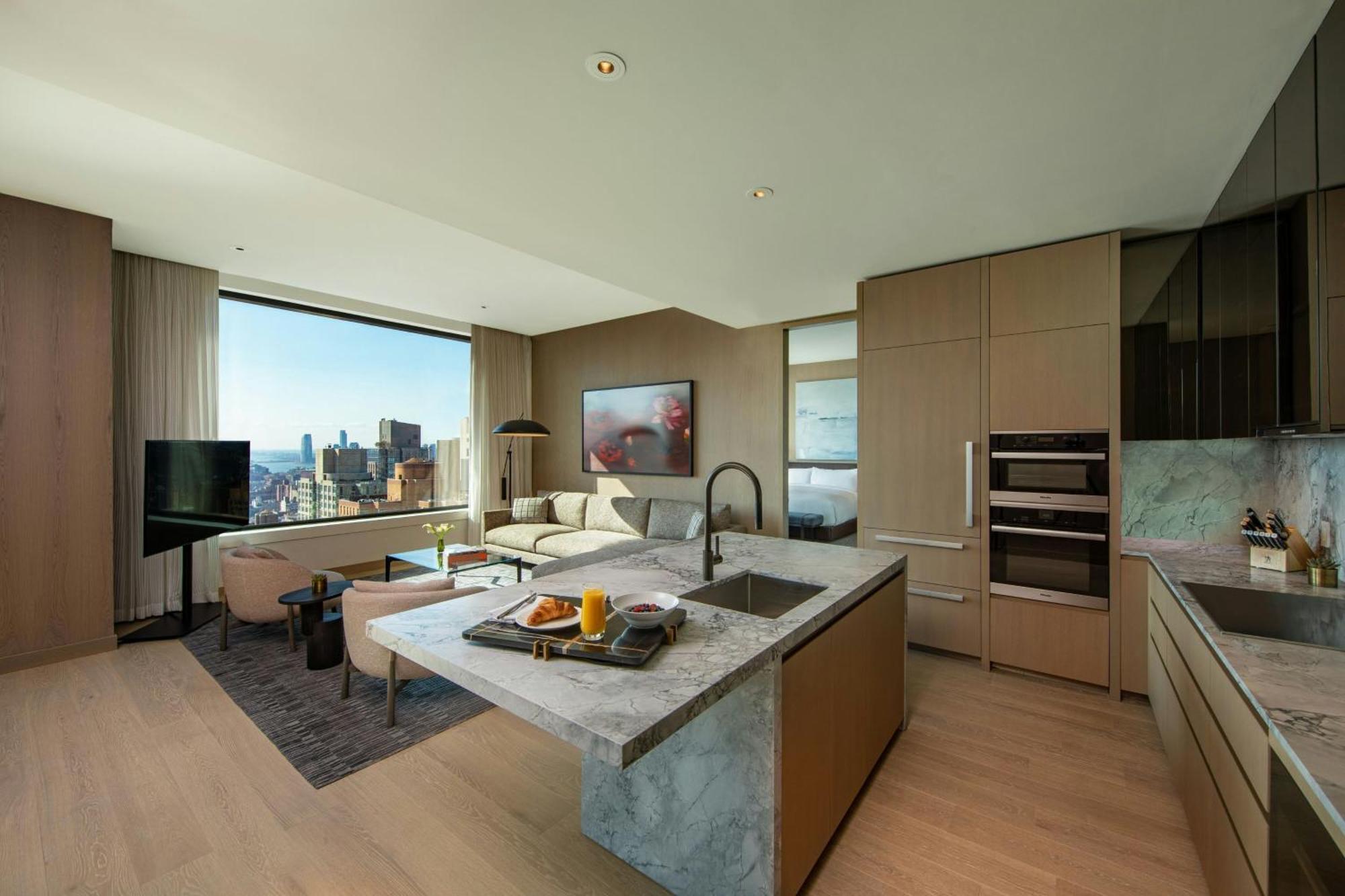 Executive Two-Bedroom Penthouse with Downtown View