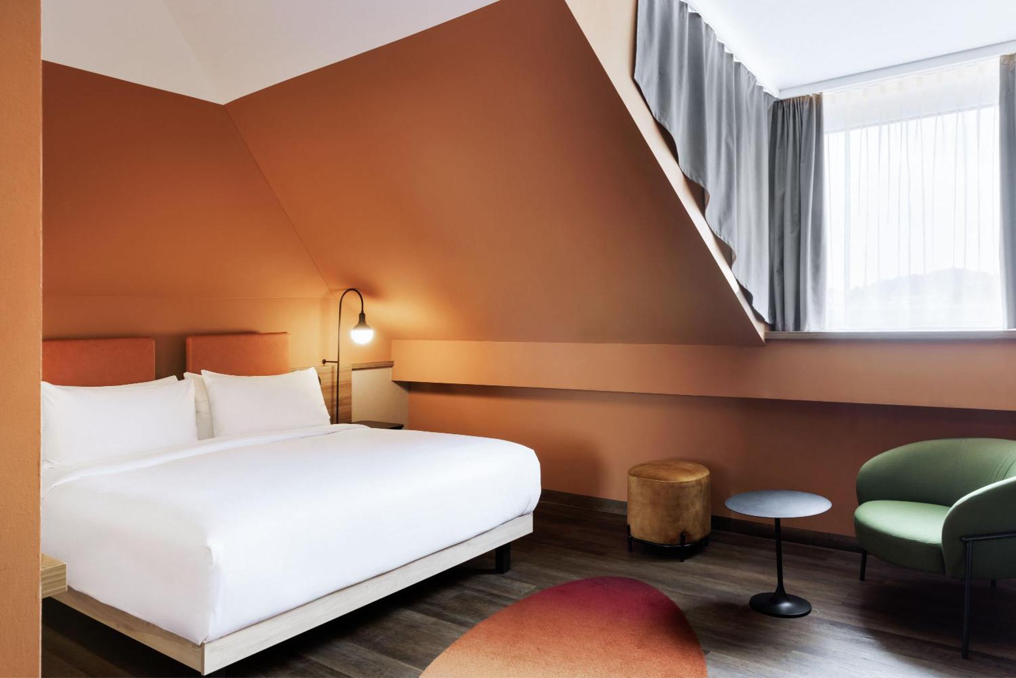 Junior Suite met Kingsize Bed en Uitzicht op de Binnenplaats