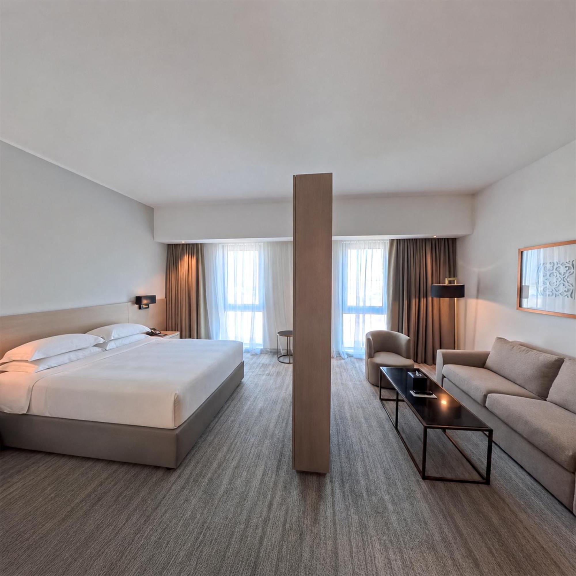 Junior Suite mit Kingsize-Bett und Schlafsofa