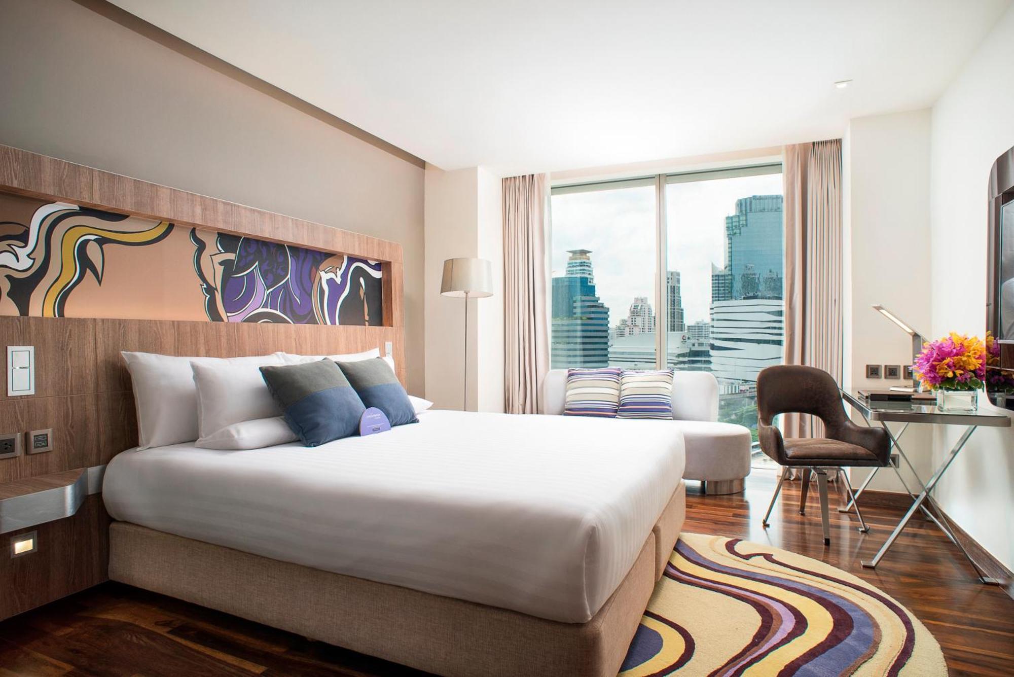 Executive Deluxe Zimmer mit Kingsize-Bett und Zugang zur Lounge